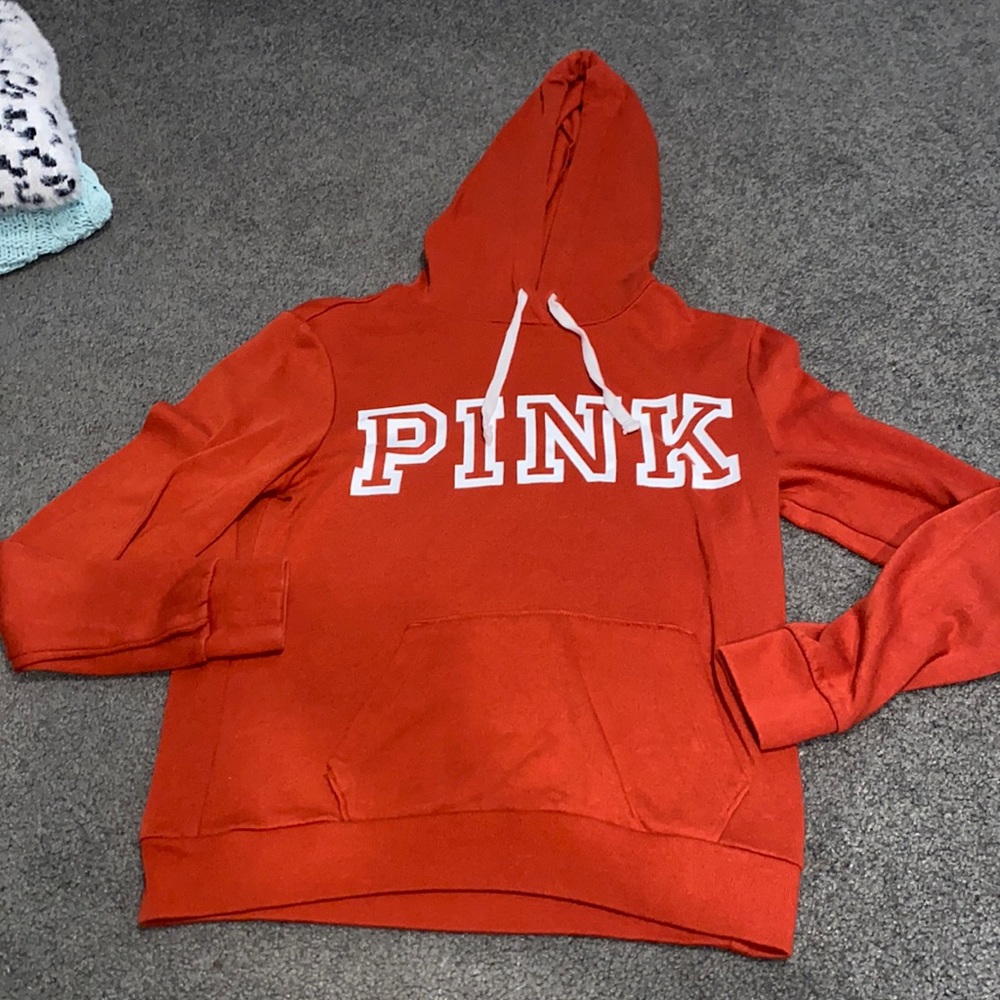 Pink hoodie